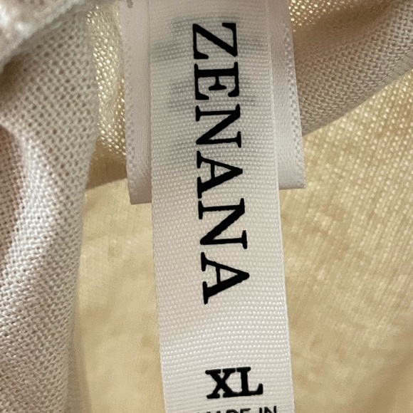 Beige Ruffle Mini Skirt Size XL - Picture 2 of 6